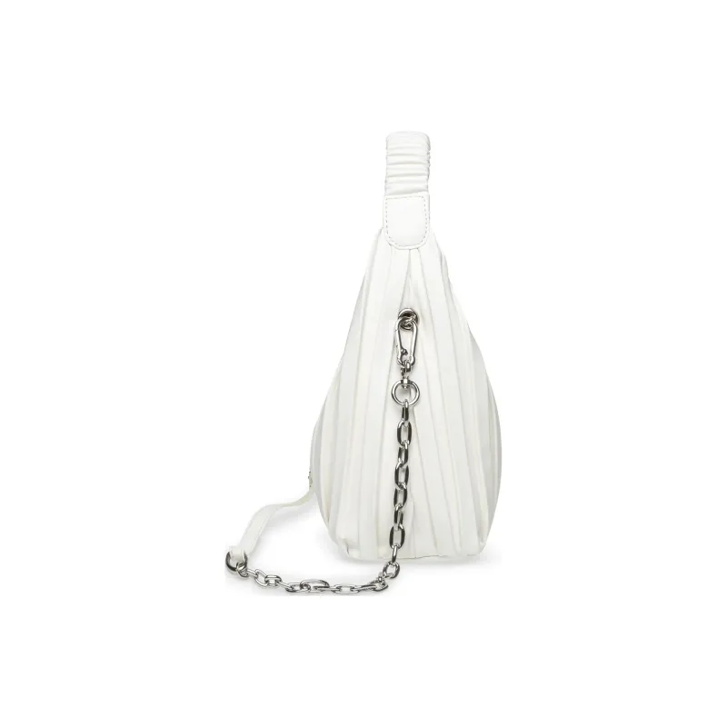 STEVE MADDEN Faux Leather Handbag Shoulder Bag Crossbody Bag Women's White-1