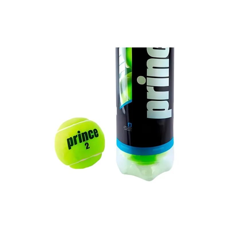 PRINCE Tennis Balls Natural Rubber Training Ball Indoor Yellow-3