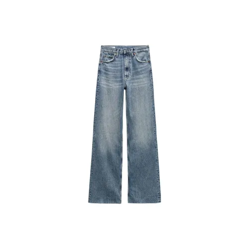 ZARA Trf Jeans Women's Blue