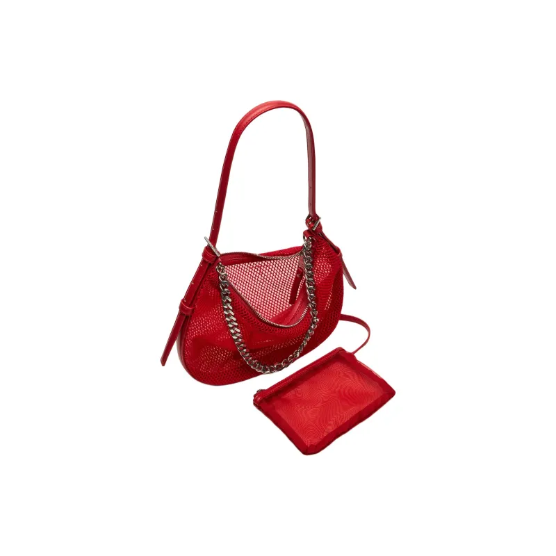 STEVE MADDEN Synthetic Material Shoulder Bag Women's Red-2