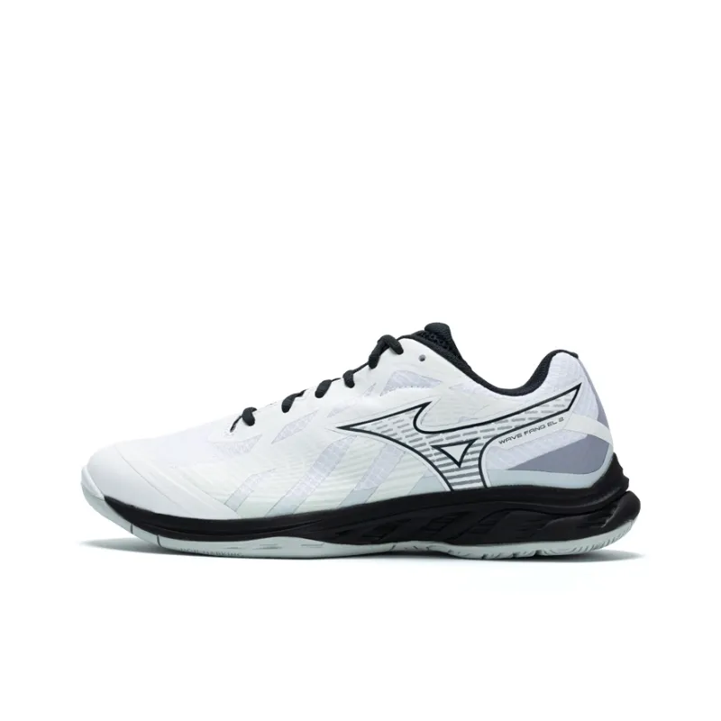 Wave Fang Mizuno El 2 Wide 'White Black'-0