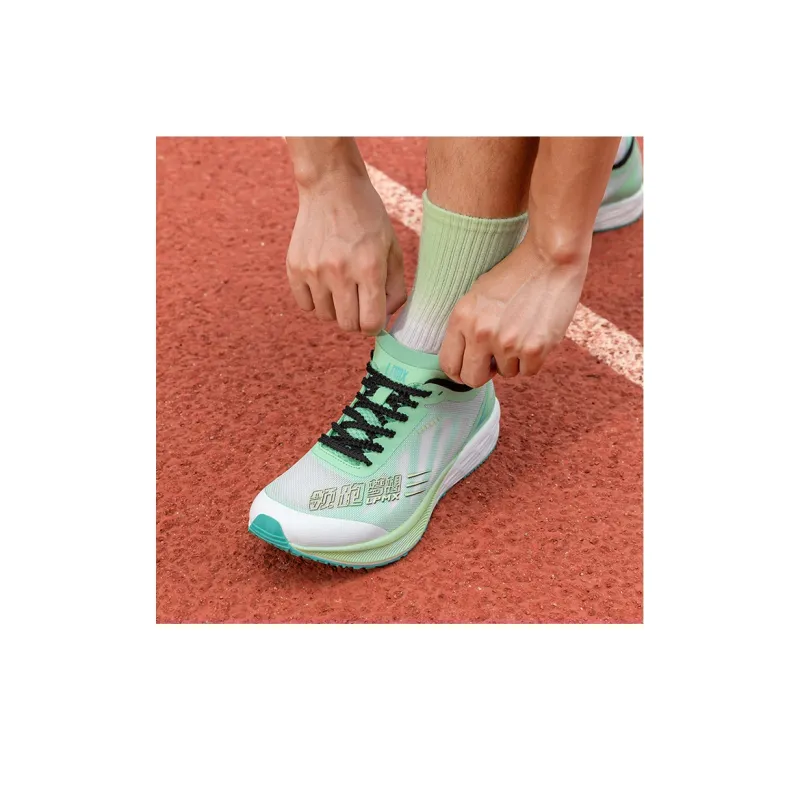 LPMX Running Shoes Unisex Low Top Light Neon Green-15