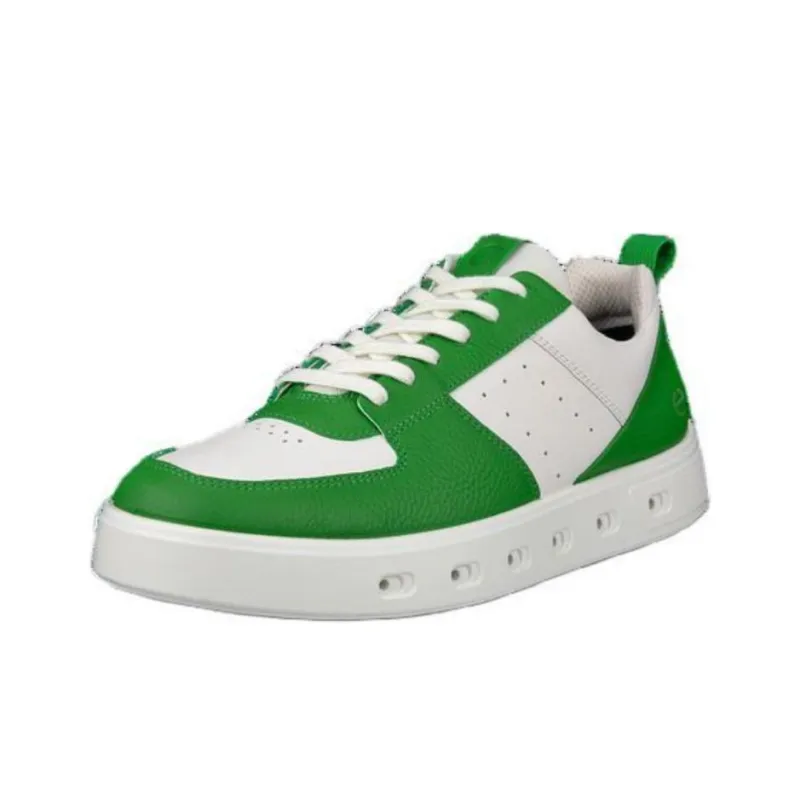 Ecco Low Top Skateboard Shoes Men's Green-1