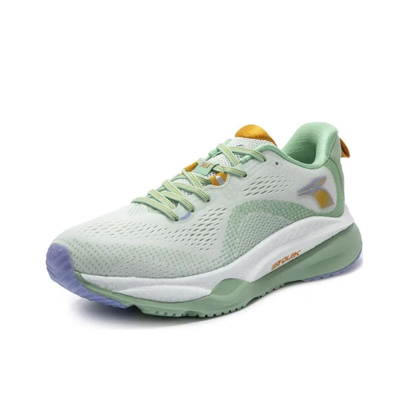 361° Red Flame 4 Anti Slip Wear Resistant Low Top Casual Running Shoes Men's Turquoise-1