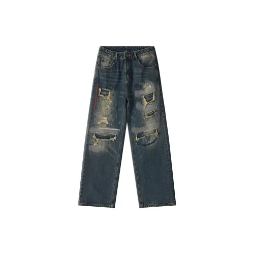 FUERZA Jeans Unisex Blue