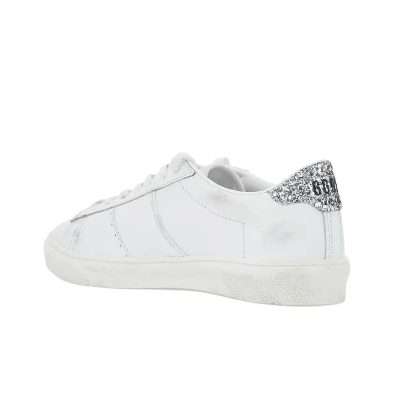 Golden Goose Matchstar Low Top Skateboard Shoes Women's White-3