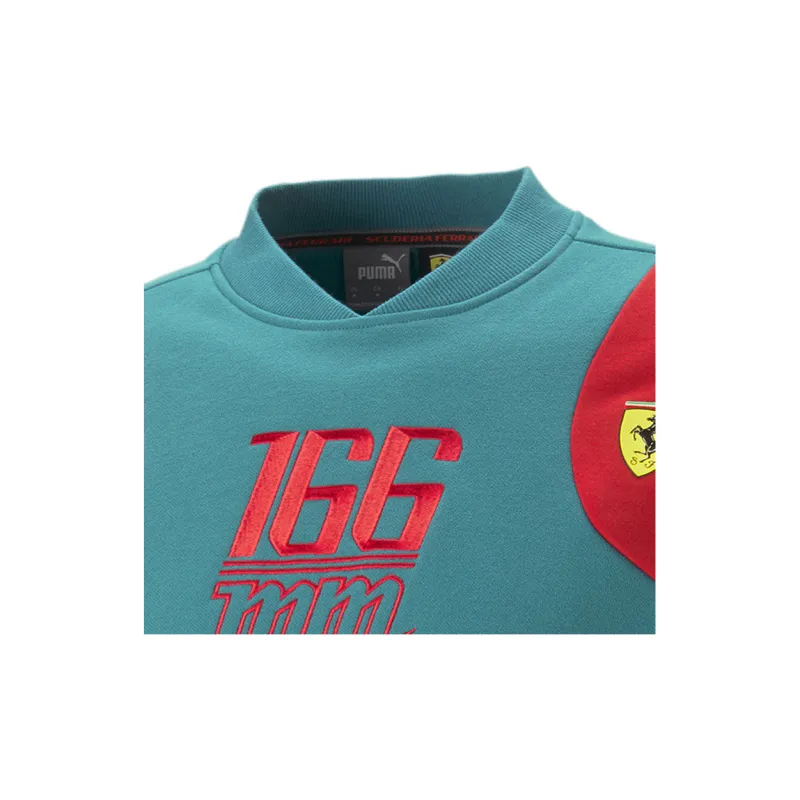 PUMA Ferrari Sweatshirts Unisex Green-4