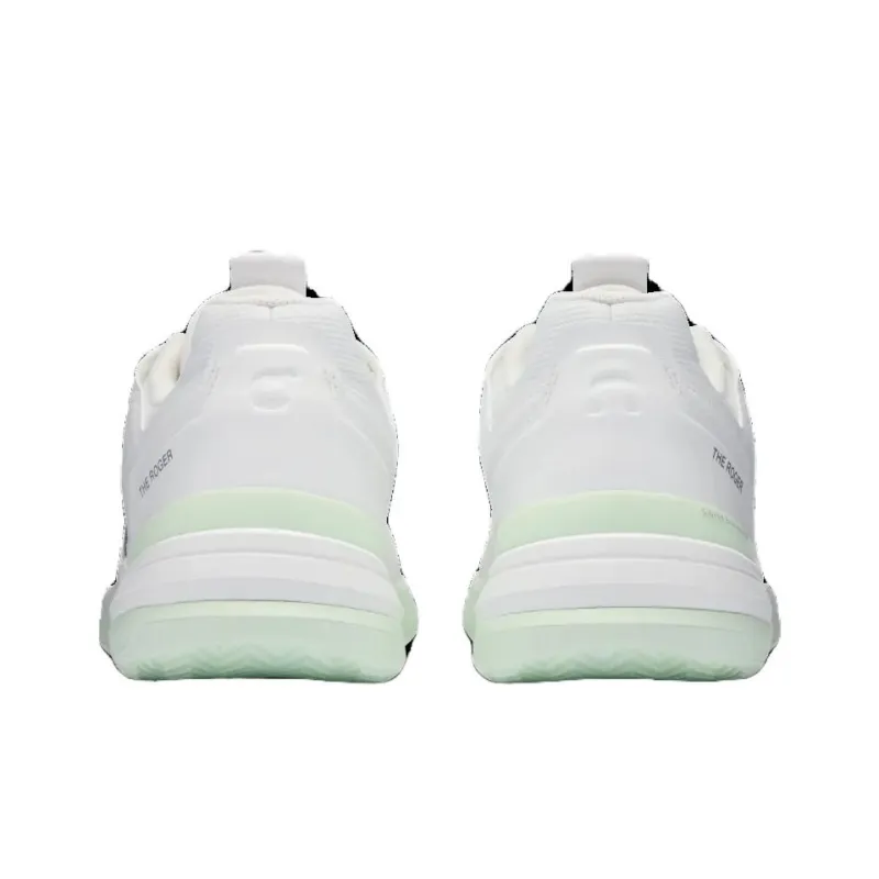 On THE ROGER Clubhouse Pro Cushioning Wear Resistant Low Top Tennis Shoes Women's White-3