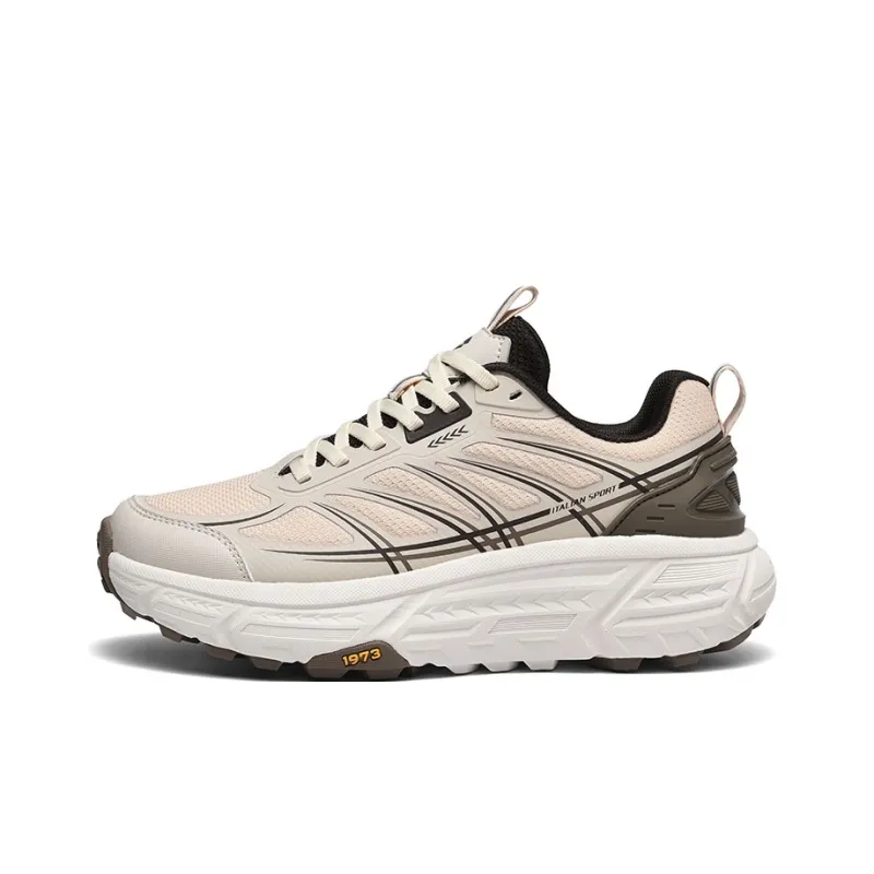 LOTTO Wild V2 Non slip Wear resistant Impact resistant Low Top Outdoor Shoes Women's Light Oat-0