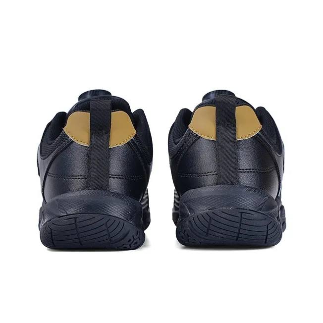 VOIT Wear resistant, Lightweight, Breathable, And Non slip. Low Top Training Shoes Unisex Black Gold-3