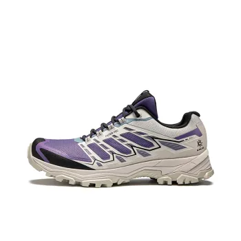 KAILAS Wear-Resistant Water-Resistant Slip-Resistant Low-Top Hiking Trekking Shoes Women's Floral Bellflower Purple