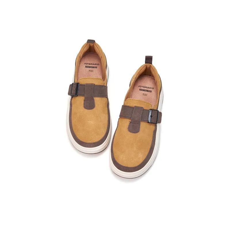 Joy&Mario Loafers Women's Camel/Khaki-1