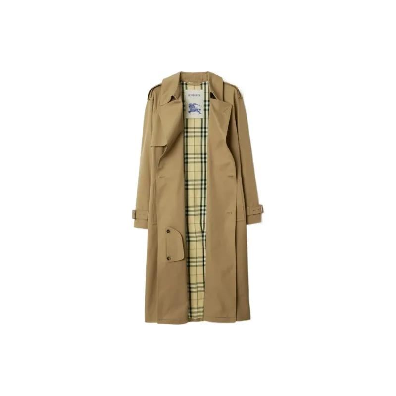 Burberry Gabardine weave Trench Coat-1