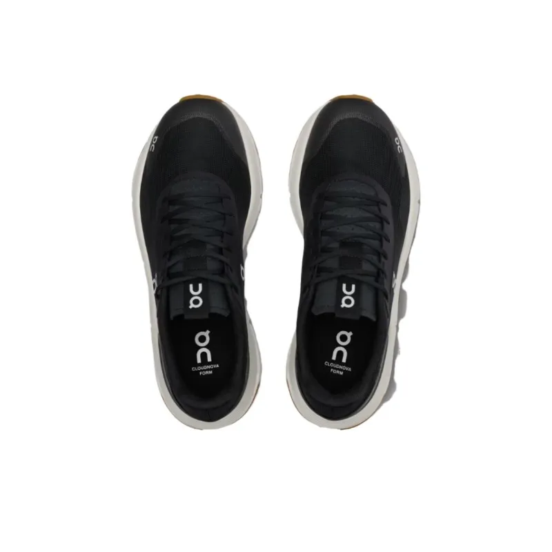 On Running Cloudnova Form 2 Black Ivory Women's-3