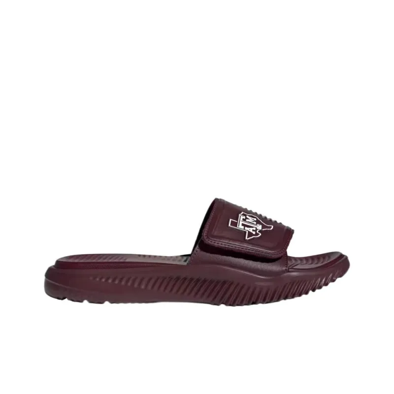 Adidas Alphabounce Slide 2.0 Team Maroon Cloud White-1