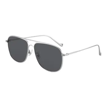PULAIS Pure Titanium Aviator Sunglasses Men's Multicolor