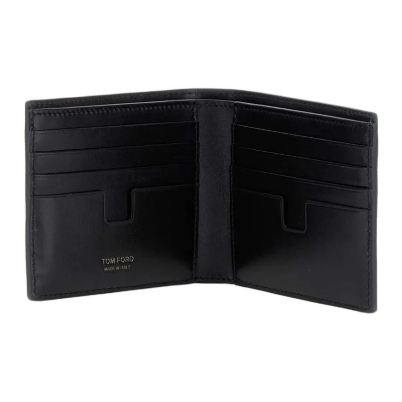 TOM FORD Rutenio Embossed Bi-Fold Wallet-2
