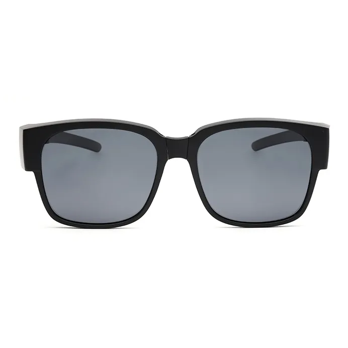 OYEA TR90 Irregular Shape Sunglasses Unisex Sand Black Ink Blue Crescent White-0