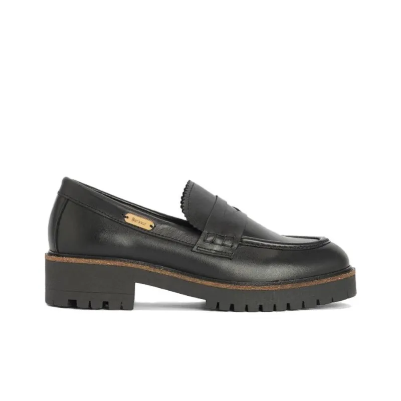 BARBOUR Norma Loafers Women's Black-1