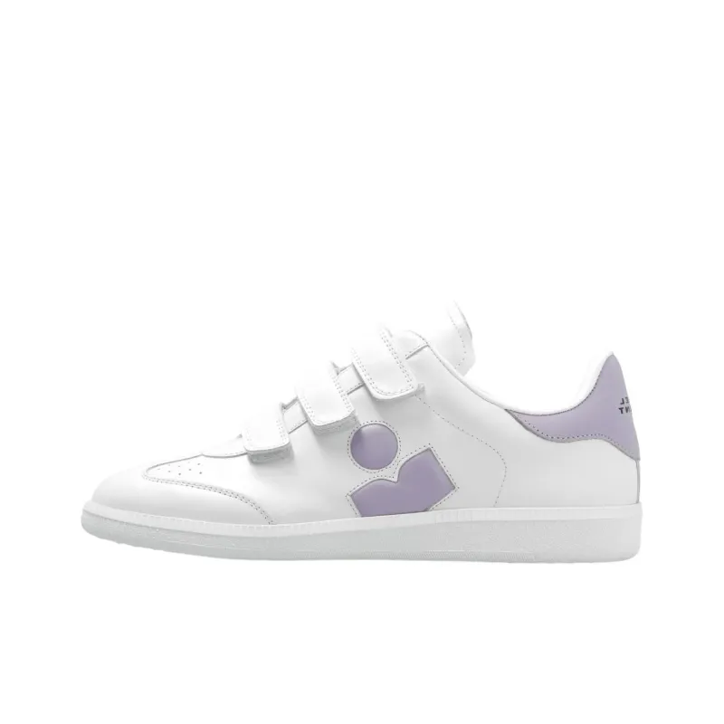 ISABEL MARANT Beth Low-Top Skateboard Shoes Women's White-0