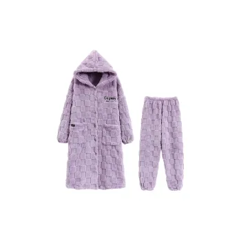 The Story Of The Flower Season Pajama Set Women's Violet