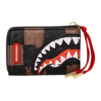 SPRAYGROUND Leather Wallet Unisex Brown