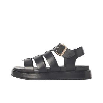 BARBOUR Charlene Roman Sandals Women's Black