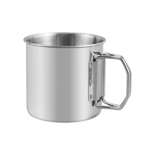 Jeep Outdoor Water Equipment Water Container 500ML Stainless Steel Silicone PP