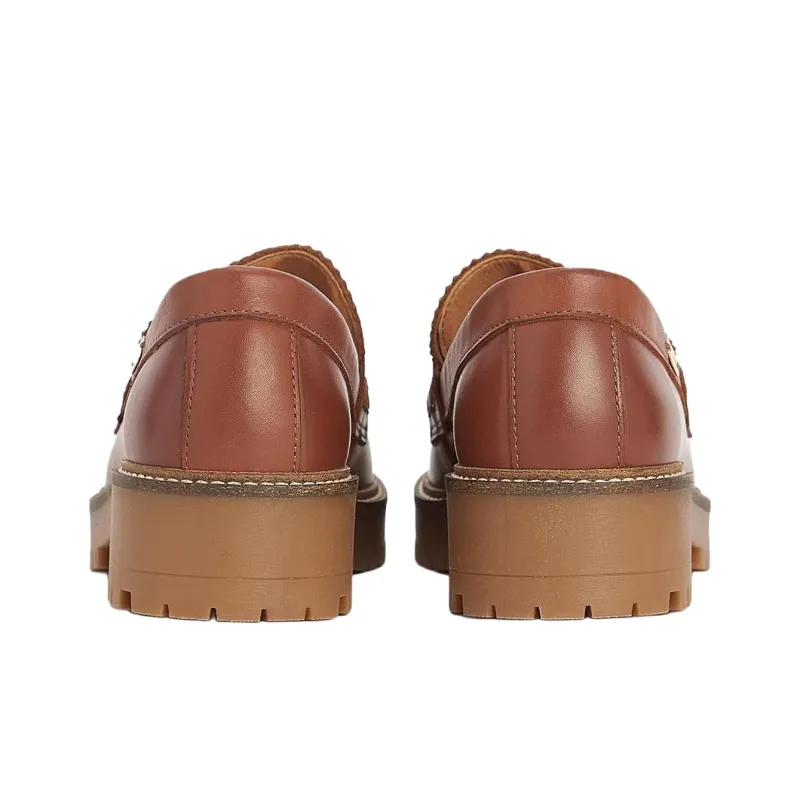 BARBOUR Norma Loafers Women's Brown-4