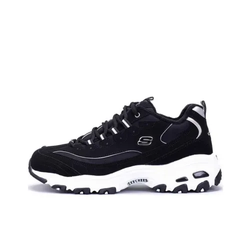 Skechers D todays 1.0 Low Top Running Shoes Black Women's