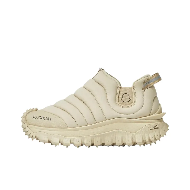 Moncler Trailgrip Low Top Casual Shoes Women's Beige-0