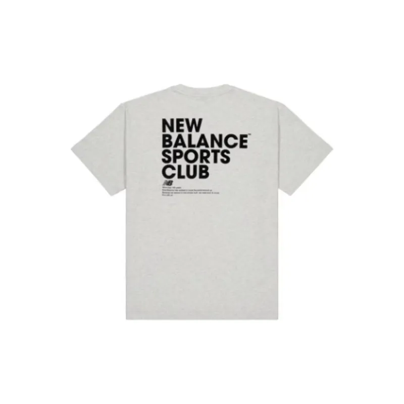 New Balance T Shirts Men Gray-1