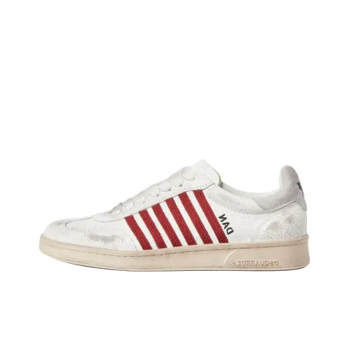 DSQUARED2 Distressed Boxer Low-top Sneakers