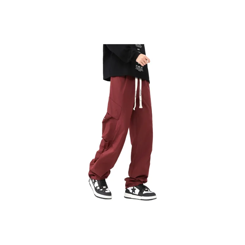 David Bakken Cargo Pants Wide Leg Casual Pants Unisex-1
