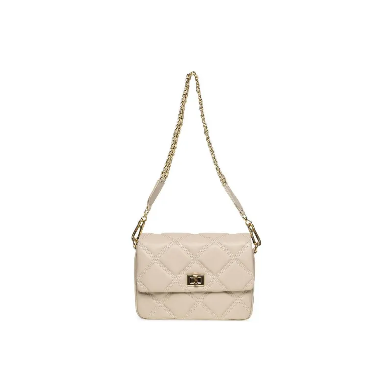 STEVE MADDEN Synthetic Leather Handbag Shoulder Bag Women's Bone-0