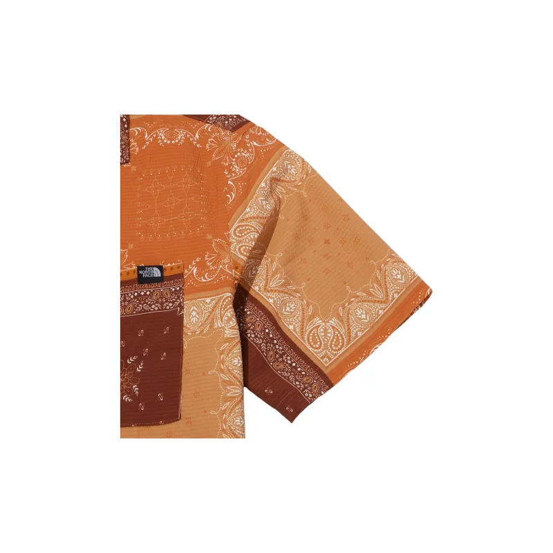 THE NORTH FACE Shirt Men's Orange-2