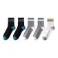 2 Black+2 Medium Gray+1 White