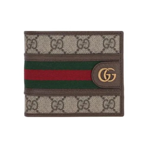 GUCCI Monogrammed Bifold Wallet