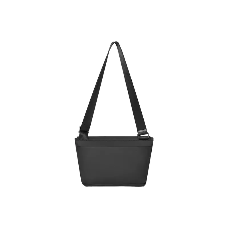 PIERRE CARDIN Fabric Crossbody Bag Regular Men's Black-3