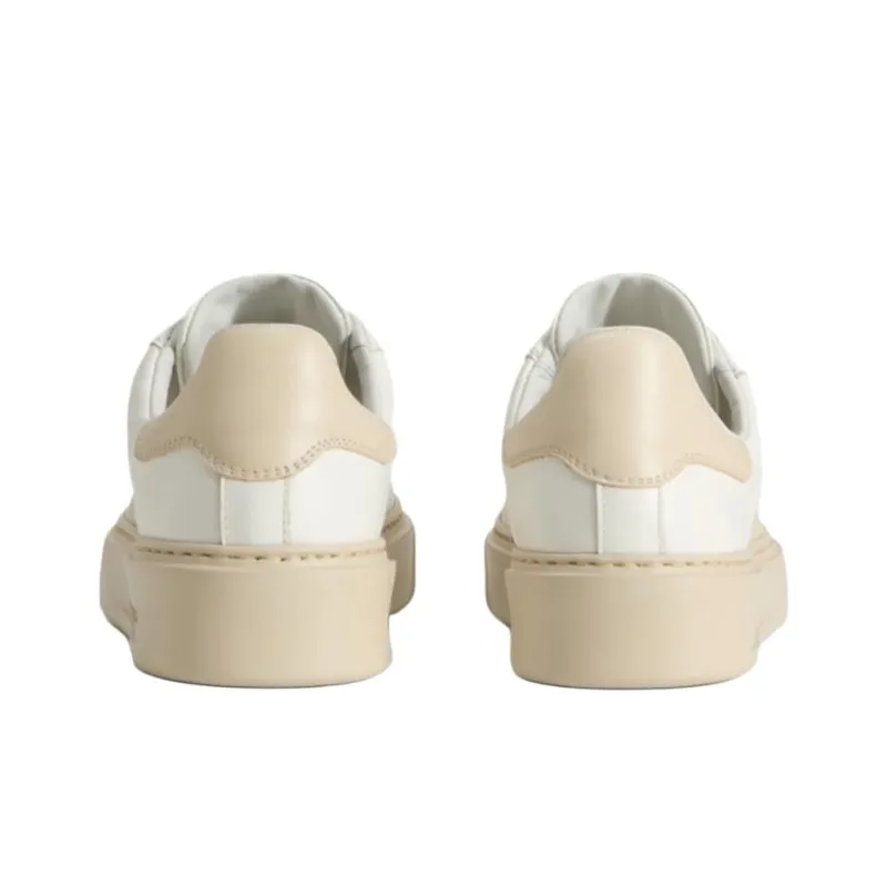 WOOLRICH Court Low-Top Skateboard Shoes Women's Ecru-3