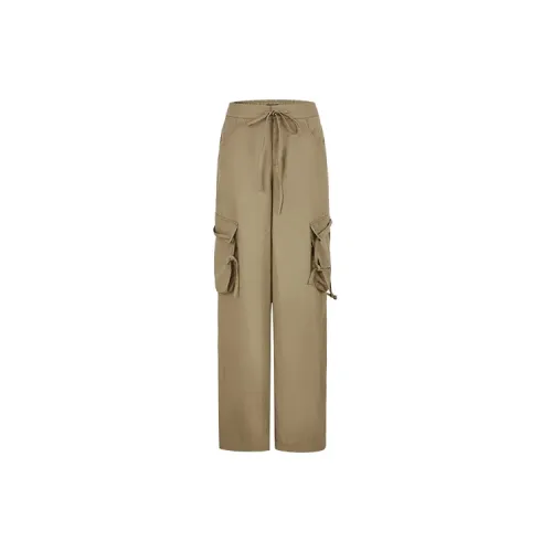 URBAN REVIVO Casual Pants Women's Khaki