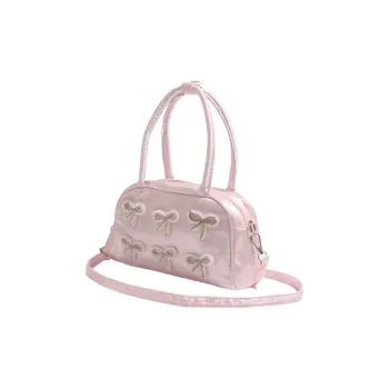 HACIN Artificial Leather One Shoulder Crossbody Handbag Regular Women's Pink