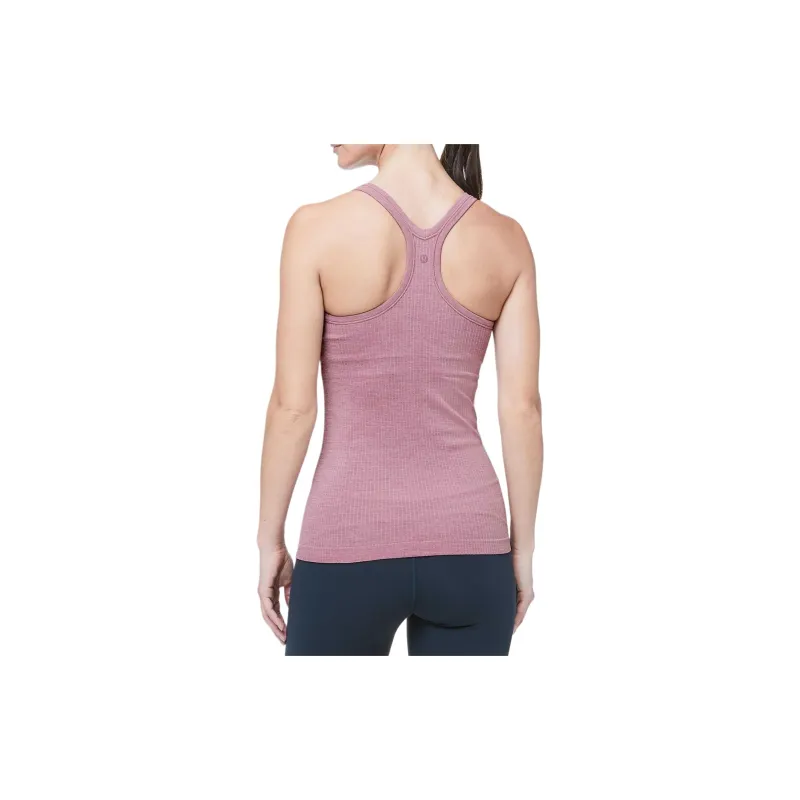 Lululemon Ebb To Street Sport Vests Women's Lava Pink-1