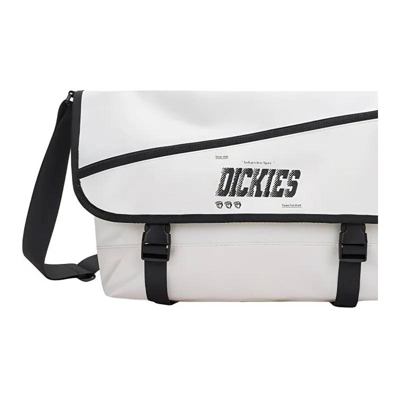 Dickies Polyester Messenger Bag, Shoulder Bag, Crossbody Bag Regular Unisex Ecru-3
