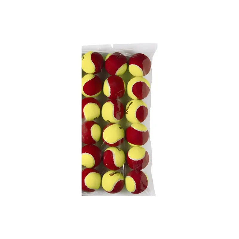 Wilson Starter Tennis Balls Training Ball Court Yellow Red-4