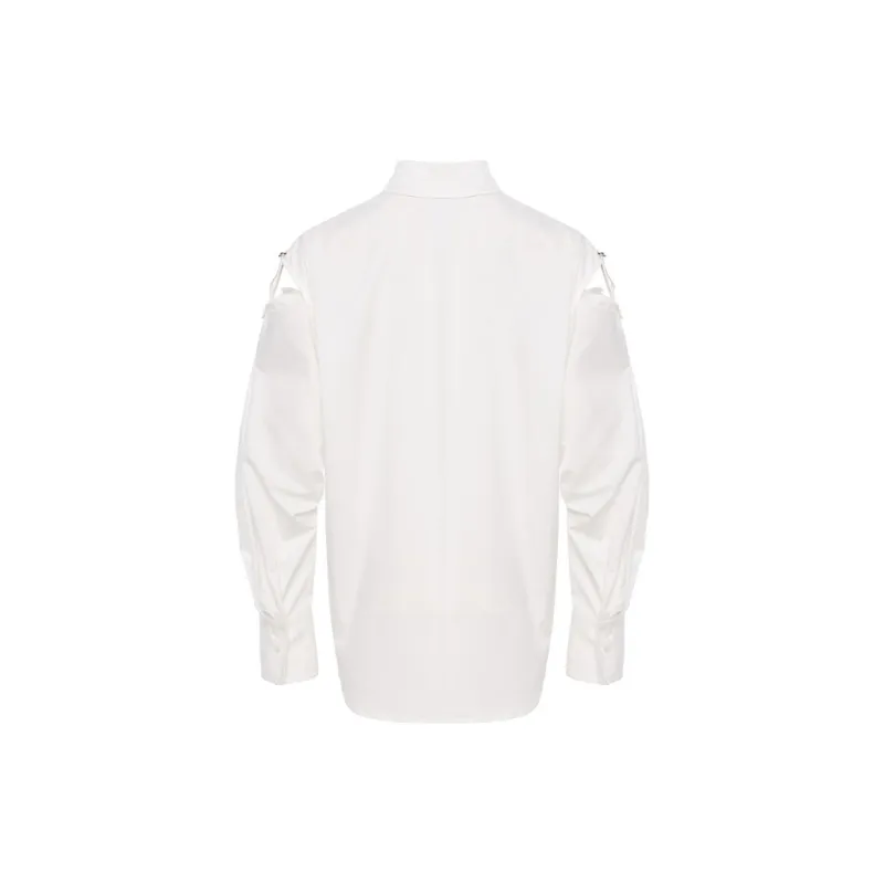 FLONAKED Shirts Women's White-1