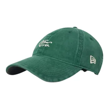 New Era Cotton, Polyester Baseball Caps Unisex Green
