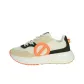 Beige Black Orange