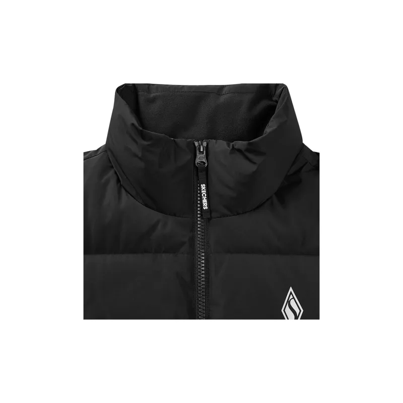 Skechers Skechers Diamond Series Down Jacket Unisex Carbon Black-2