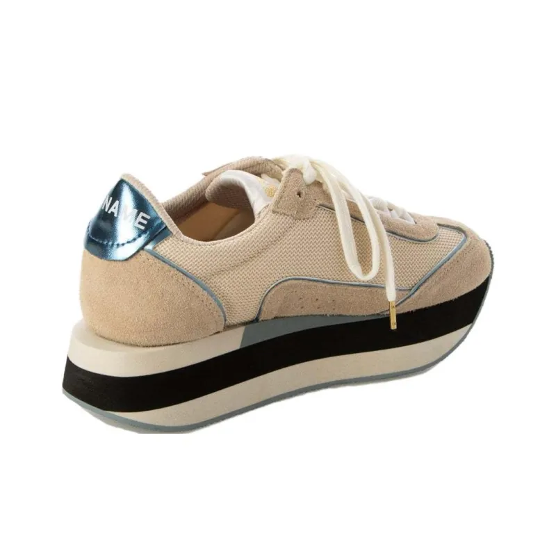 NO NAME Slip Resistant Breathable Low Top Casual Shoes Women's Beige-1